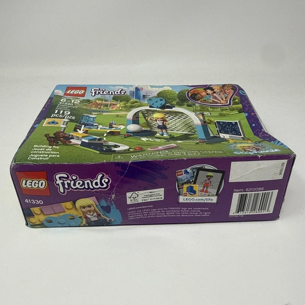 Lego Friends 41330 Stephanie's Soccer Practice NEW SEALED‎ BUT DAMAGED BOX